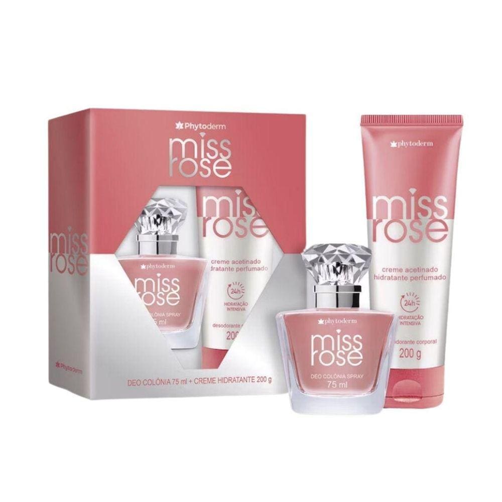 Kit Deo Colônia 75Ml + Creme Hidratante Acetinado 200G