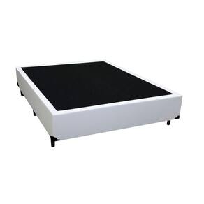 Base Box Viúva Sintético Homequeen Branco 40x128x188