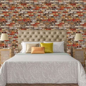 Papel De Parede Adesivo Tijolo Lavável Sala Quarto Cozinha