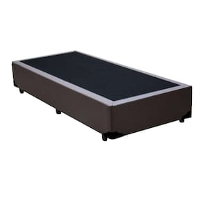 Base Box Solteiro Corino Homequeen Marrom 40x88x188