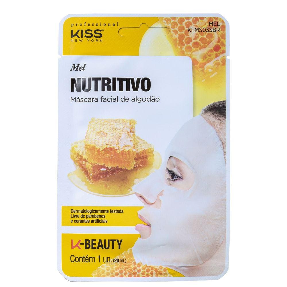 Kiss New York Mel Nutritivo - Máscara Facial 20ml BLZ
