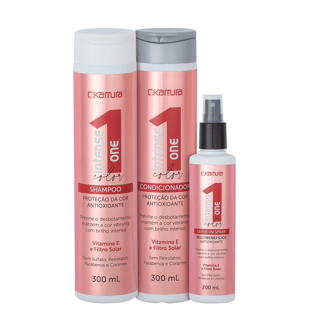 Kit C.Kamura Intense One Color Multibenefícios (3 Produtos)