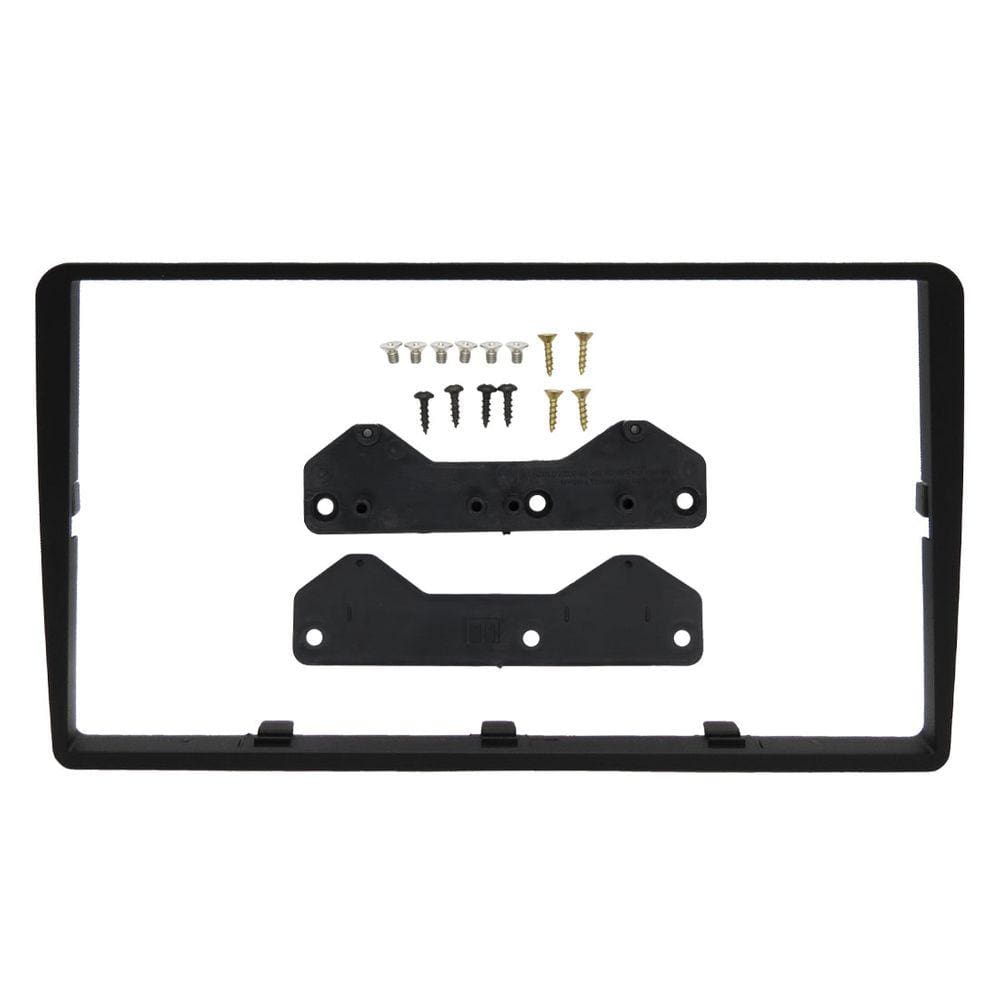 Moldura de Painel Adaptadora Multimídia  9” Polegadas chinês para 8” Polegadas Japonês Fiamon Preto Fosco