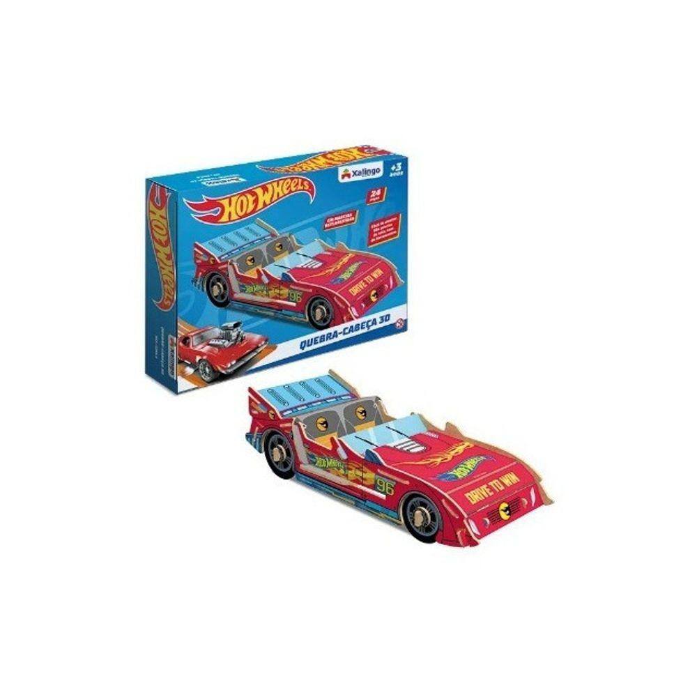 Quebra-cabeça Cognitivo Hot Wheels