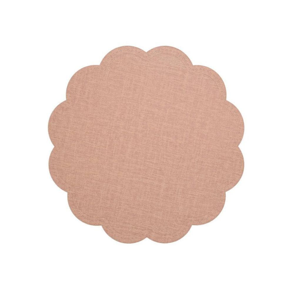 Jogo Americano 4 Lugares Candian Off White 38 Cm Mimo Style