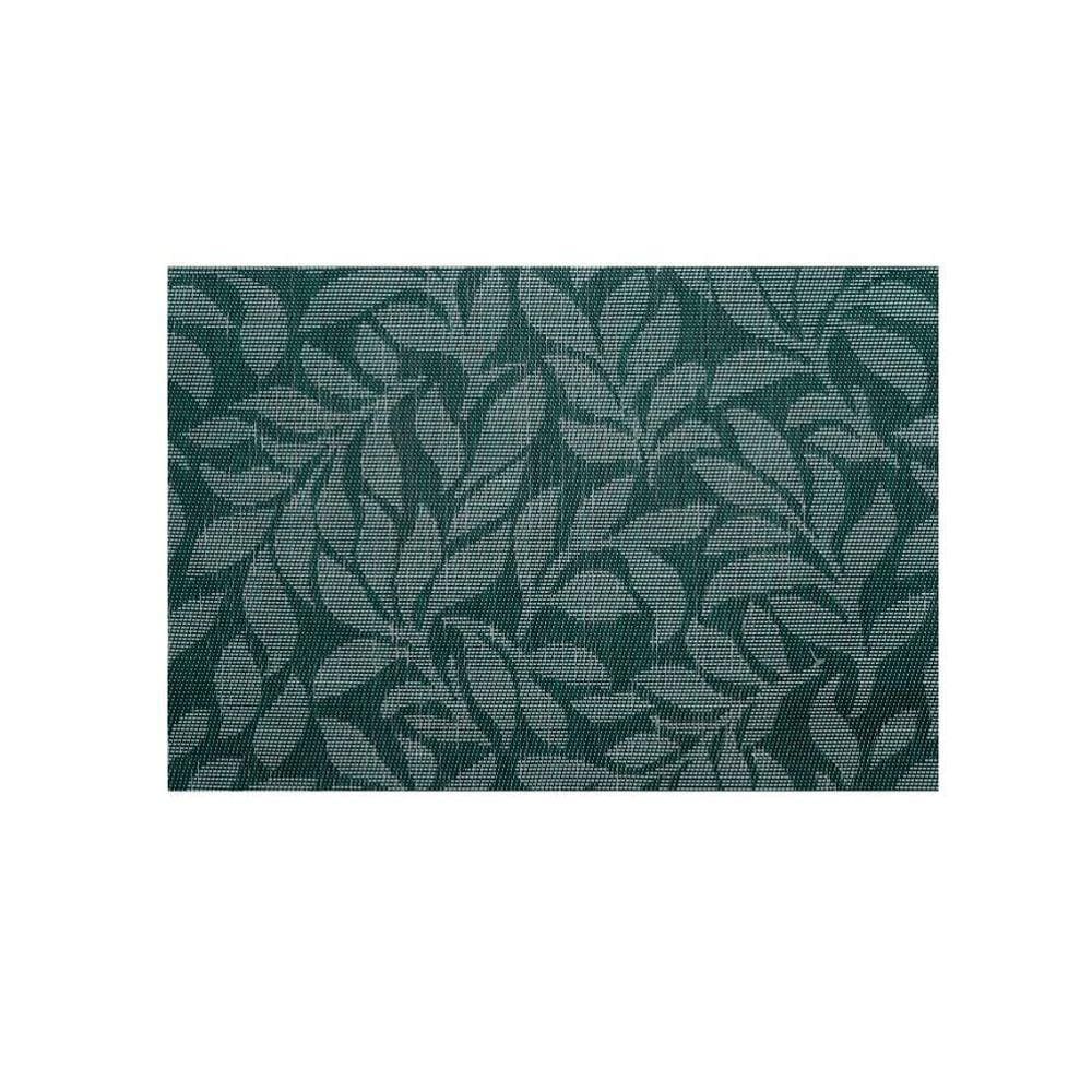 Jogo Americano Com 4 Lugares Folhas Verde 45 Cm Mimo Style
