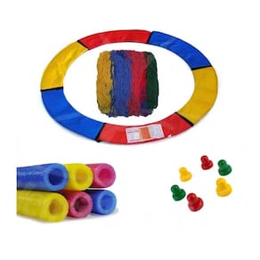 Kit de Proteção Henri Trampolim para cama Elástica 3,05m Linha Premium
