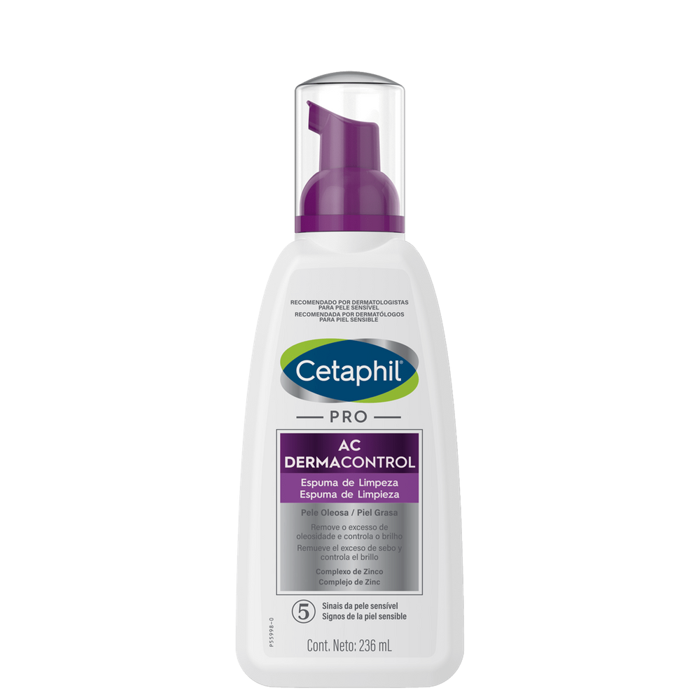 Cetaphil Pro AC Control - Espuma de Limpeza Facial 236ml