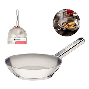 Frigideira Allegra 20Cm Em Aco Inox 1,30L