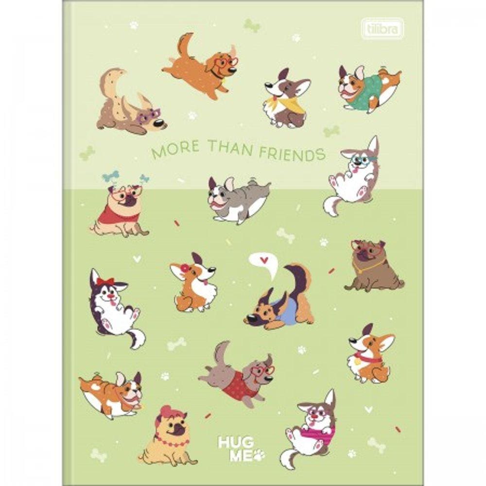 Caderno Brochura Pequeno 1/4 TILIBRA Hug Me 80 Folhas