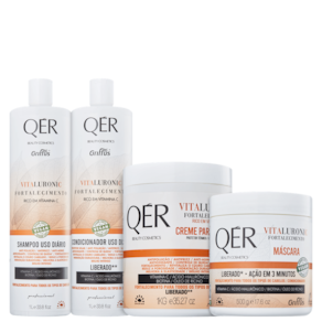 Kit Griffus QÉR Beauty Cosmetics Vitaluronic Completo (4 Produtos)