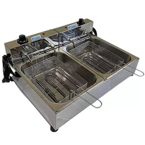 Fritadeira Industrial Elétrica 2 Cubas 10 L 127V Loja Nacional