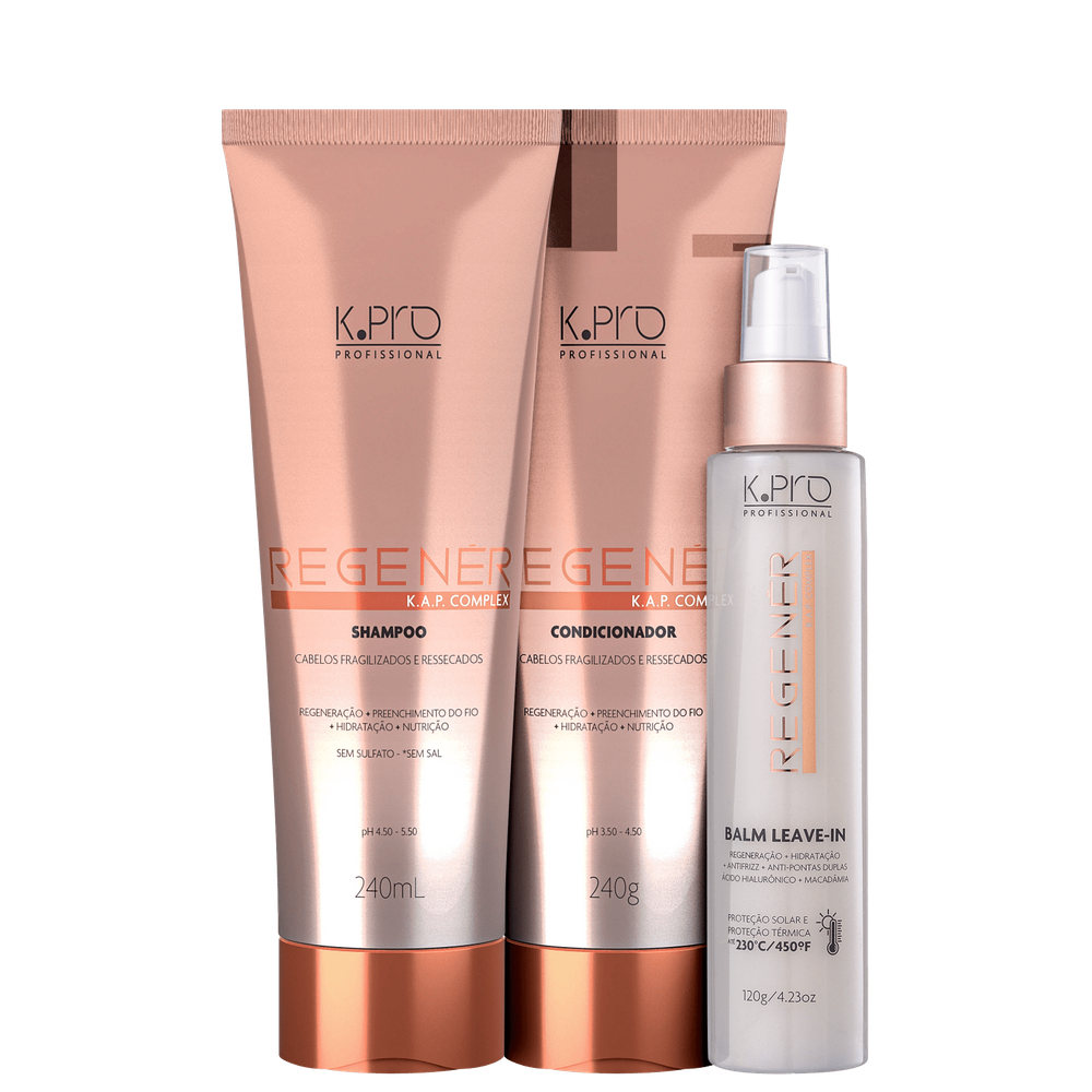 Kit K.Pro Regenér #01 (3 produtos)