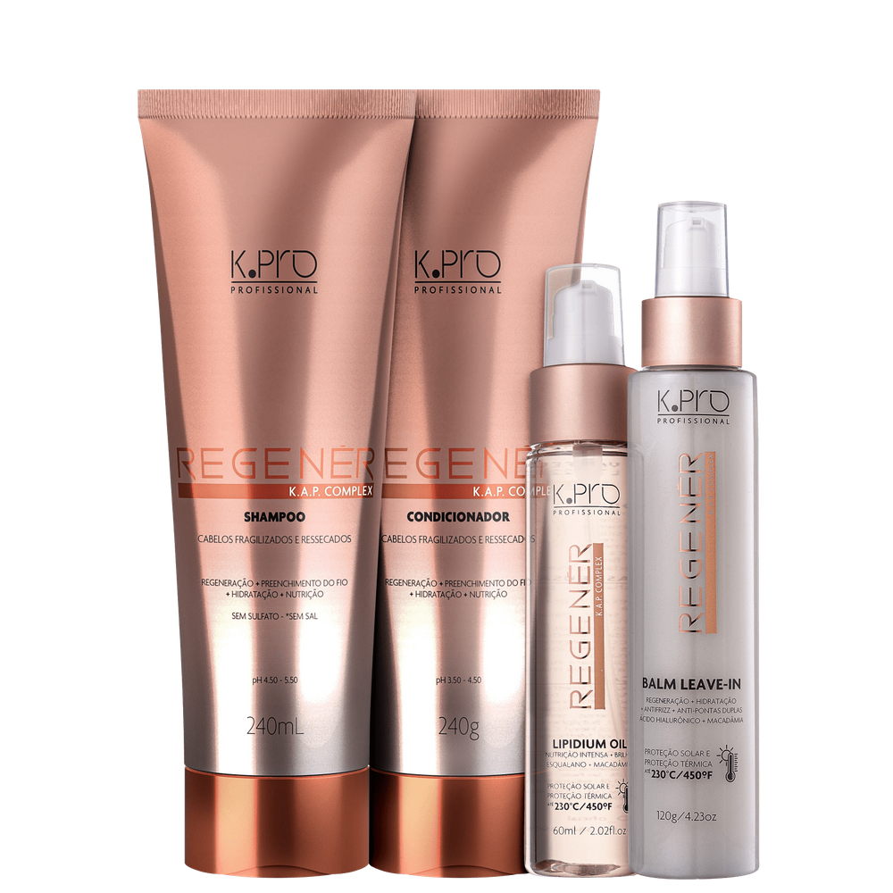 Kit K.Pro Regenér Regenerador (4 produtos)