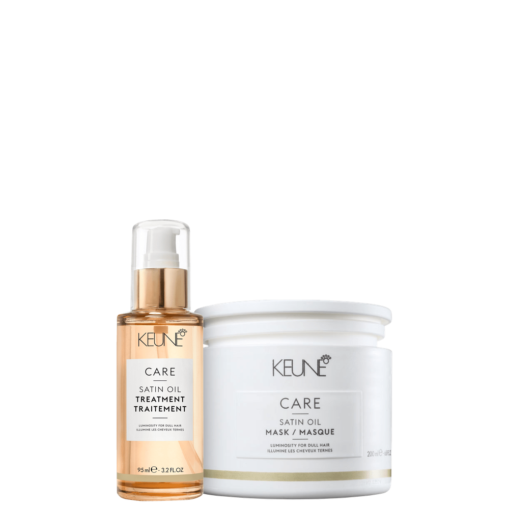 Kit Keune Care Satin Oil Treatment Power (2 Produtos)