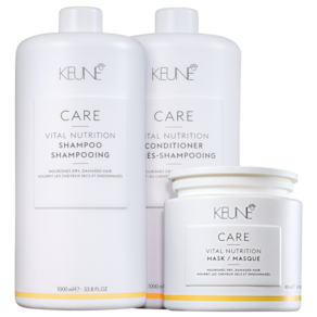 Kit Keune Care Vital Nutrition Trio Salon (3 Produtos)