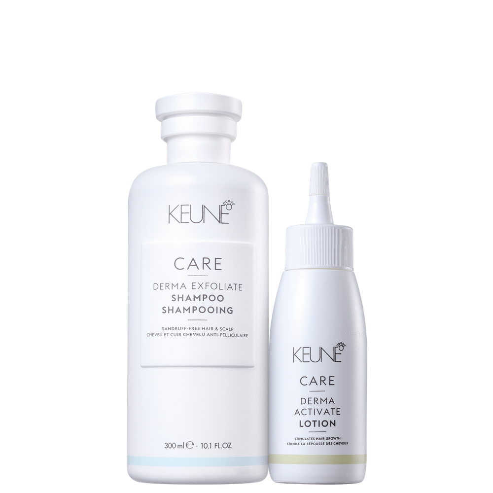 Kit Keune Care Derma Exfoliate Activate (2 Produtos)