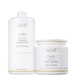 Kit Keune Care Satin Oil Duo Plus (2 Produtos)