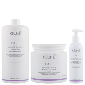 Kit Keune Care Blonde Savior Trio Salon (3 Produtos)