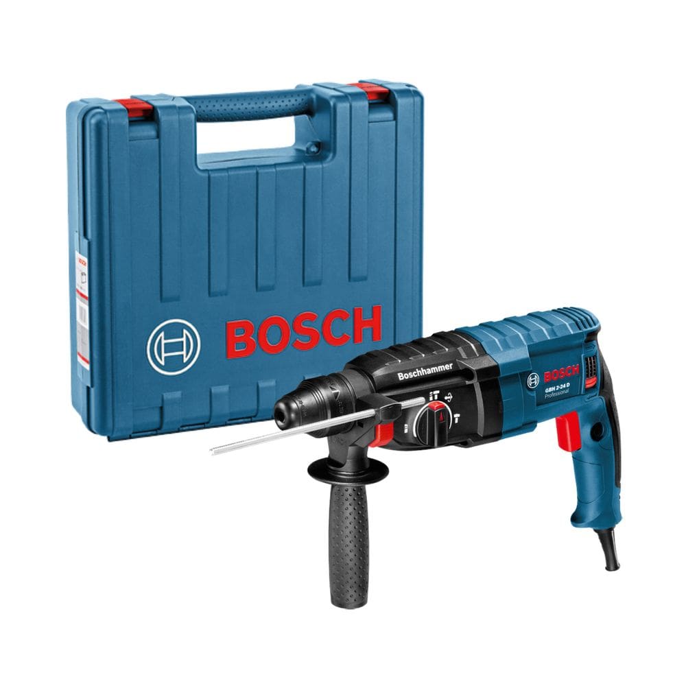 Martelete Perfurador Profissional Bosch GBH 2-24D 820W Com Maleta
