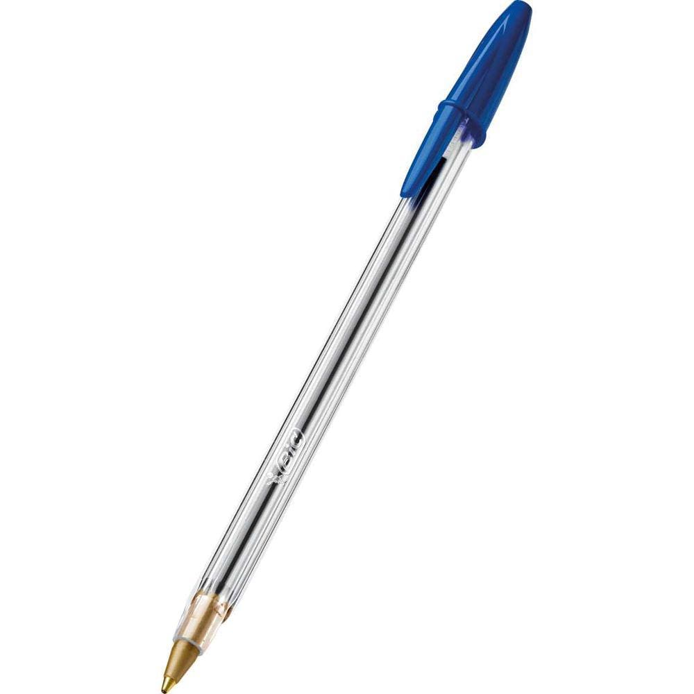 Caneta Esferográfica Bic Cristal Dura+ 1.0mm azul - 1un