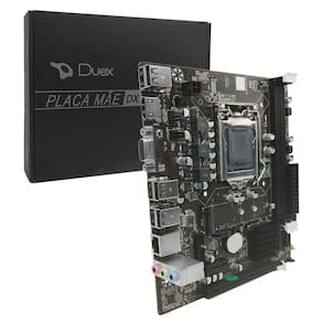 Placa Mãe Duex Dx H61Z M2, Intel 2/3 Geração, Ddr3, Socket