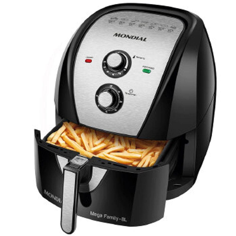 Fritadeira Air Fryer Mondial Mega Family 8l 1900w  - 5993-02 [F004]