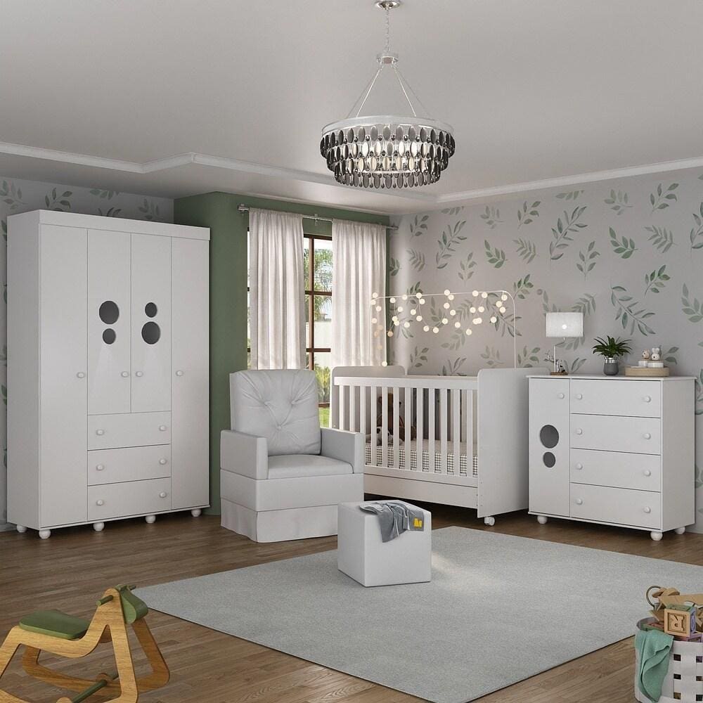 Jogo de quarto de bebe  Black Friday Casas Bahia