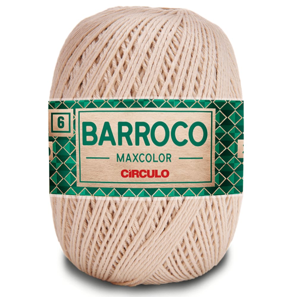Barbante Círculo Nº 6 Barroco Maxcolor - 452m - 400g