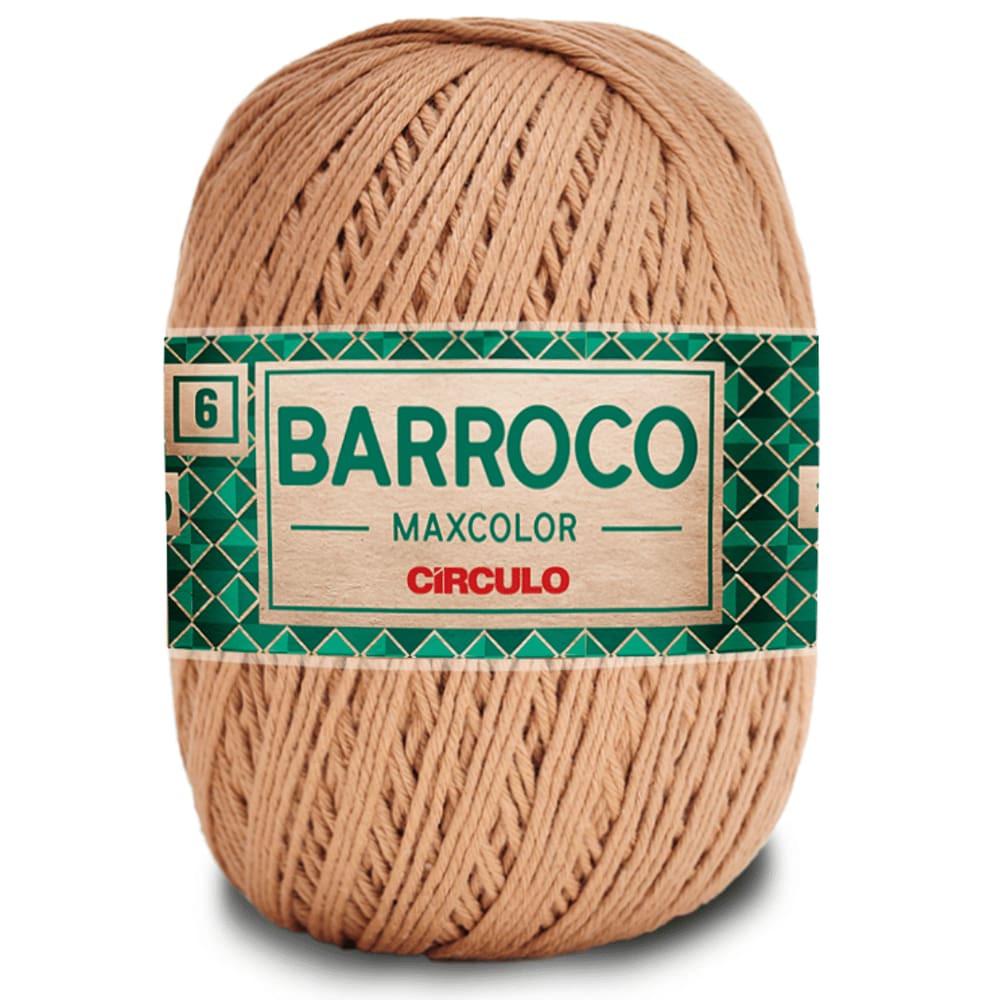 Barbante Círculo Nº 6 Barroco Maxcolor - 452m - 400g
