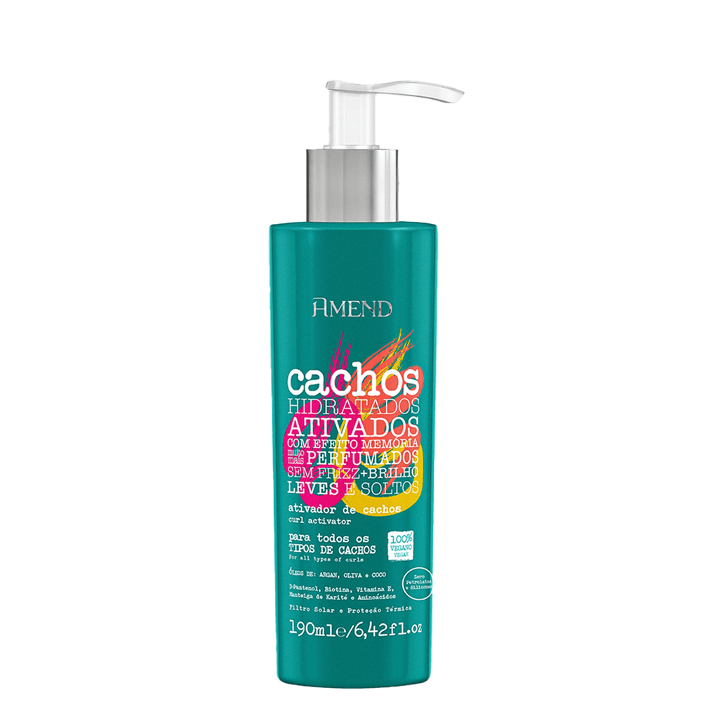 Amend Cachos - Ativador De Cachos 190ml Blz