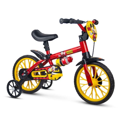 imagem-Bicicleta Infantil - Aro 12 - Nathor - Mickey