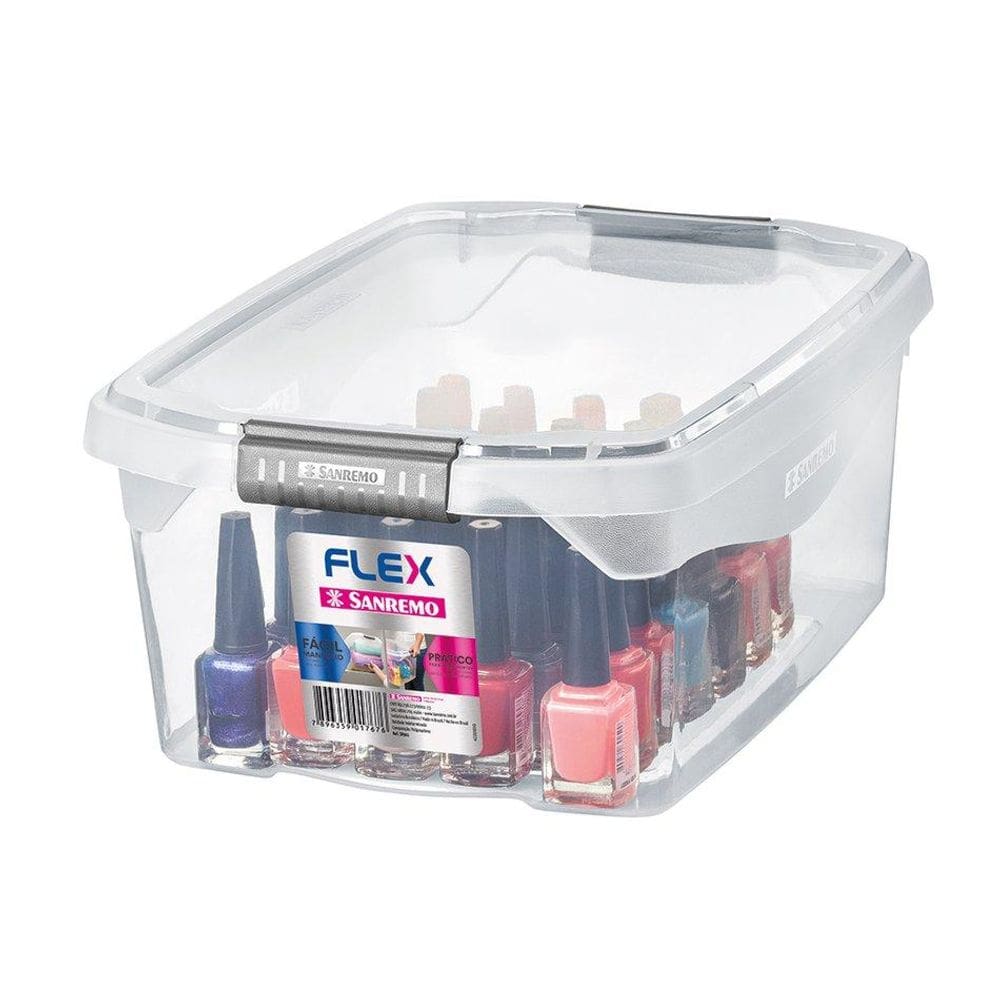 Caixa Organizada com Tampa Flex 6L - SANREMO