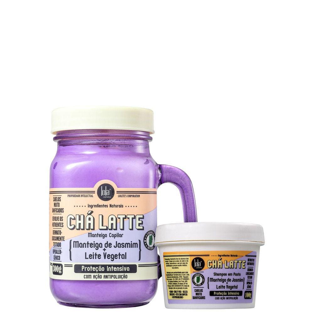 Kit Lola Cosmetics Chá Latte Manteiga de Jasmim + Leite Vegetal Duo (2 Produtos)