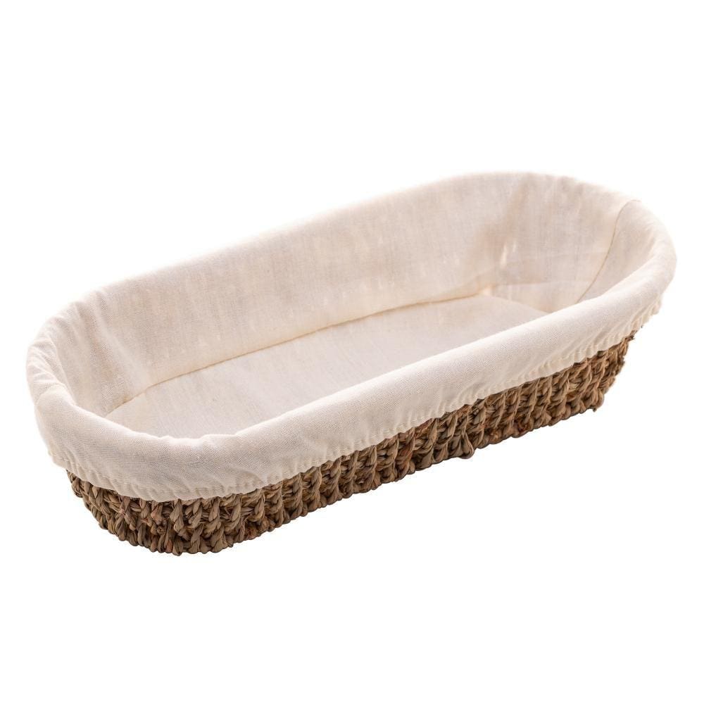 Cesta Oval Wolff de Sisal 28cm x 12cm x 6,5cm