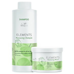 Kit Wella Professionals Elements Renewing Super Mask Salon (2 Produtos)