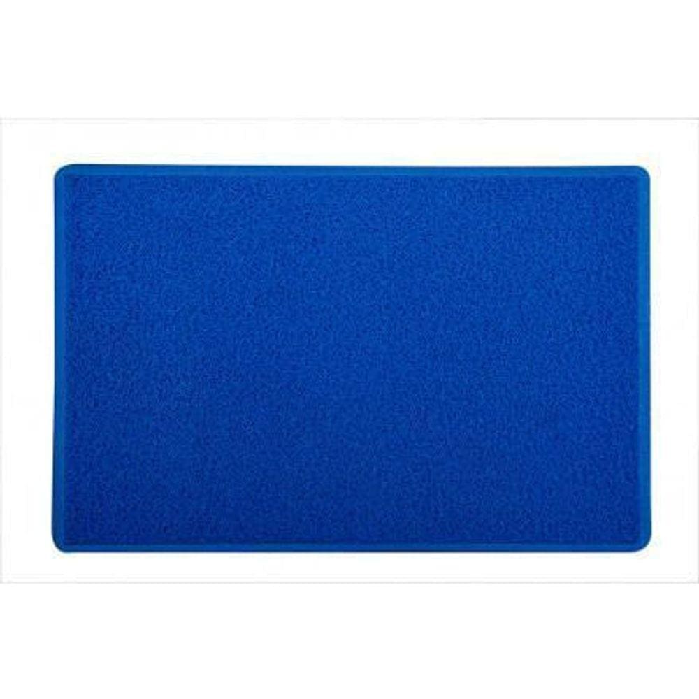 Capacho Vinil Silver 10mm Azul Royal 60cmx150cm Kapazi