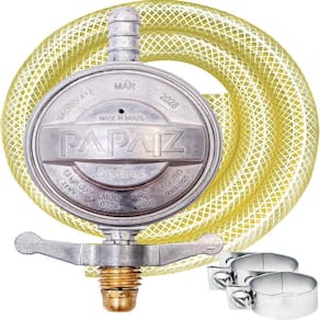 Regulador para Gás Papaiz 1Kg/h 904P2 c/ Mangueira 125cm