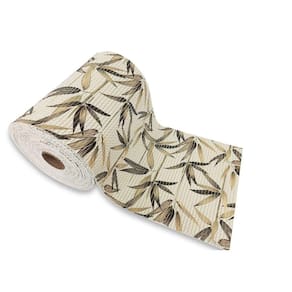 Tapete Antiderrapante em Rolo Tropical Bambu 43cmx15m