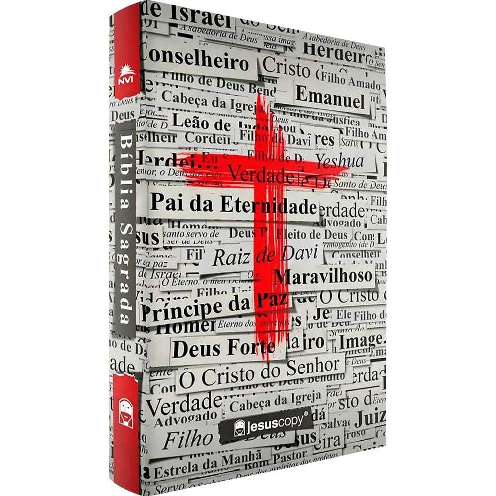 Bíblia Jesus copy Cruz  nvi capa Dura