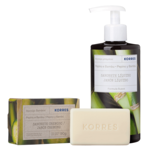 Kit Korres Pepino e Bambu Duo (2 Produtos)