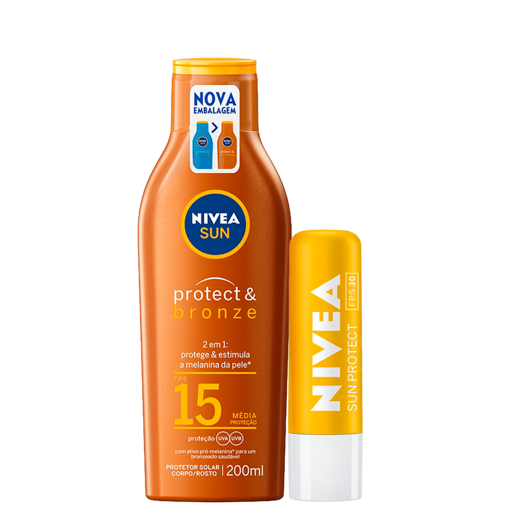 Kit NIVEA Bronze Protegido (2 Produtos)