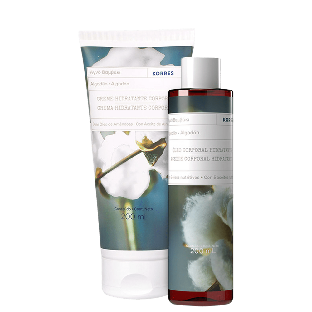 Kit Korres Algodão Duo (2 Produtos)