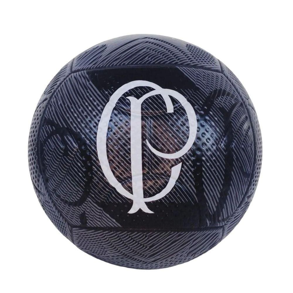 Bola Do Corinthians De Futebol Campo Preto