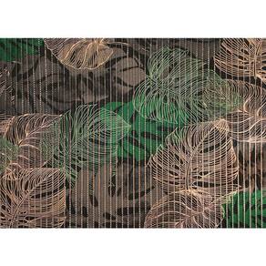 Tapete Antiderrapante Trop Folhagem 43cm x 65cm KAPAZI