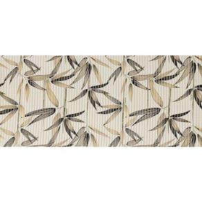 Tapete Antiderrapante Trop Bambu 43cm x 130cm KAPAZI