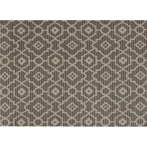 Tapete Antiderrapante Tropical Arabesco Marrom 43cmx65cm