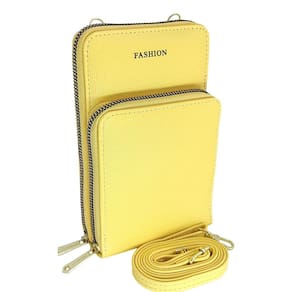 Bolsa feminina carteira porta celular bolsinha transversal
