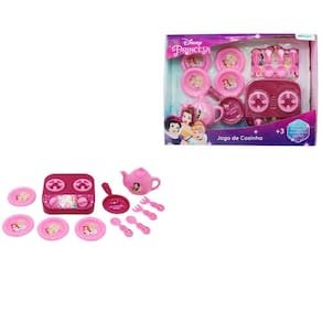 Jogo De Cha Infantil 5 Pecas Kit Chazinho Disney Princesas