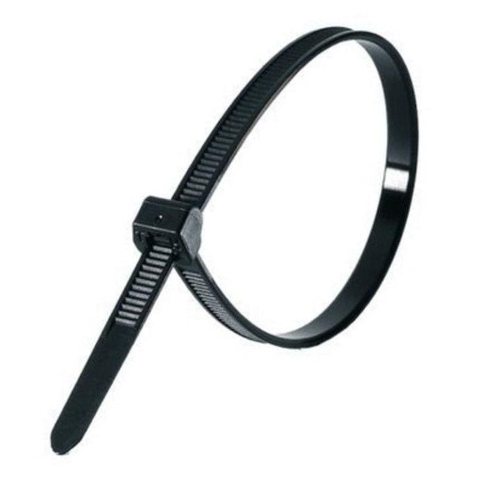 Abraçadeira Nylon 100 X 2,5 Preta Pct C/100 Vonder